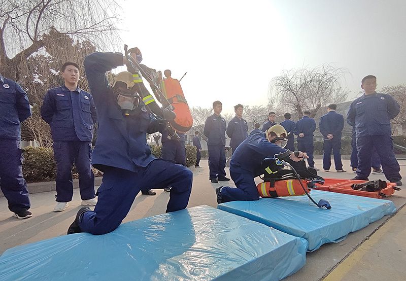 濮阳园区：强化安全风险管控 为全国两会召开营造良好氛围